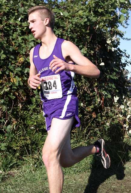 NCS XC D2 Boys-086.JPG - 2009 North Coast Section Cross Country Championships, Hayward High School, Hayward, California